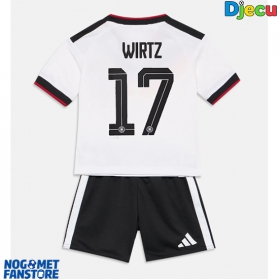 Njemačka Florian Wirtz #17 Domaci Dres za djecu SP 2026 Kratak Rukav (+ Kratke hlače)